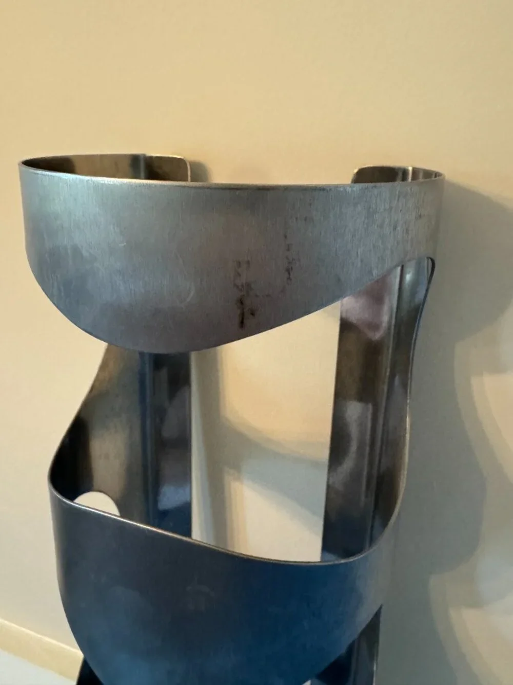 Ikea Vintage Vurm Bottle Holder Wine Rack Discontinued Stainless Steel Four Spot